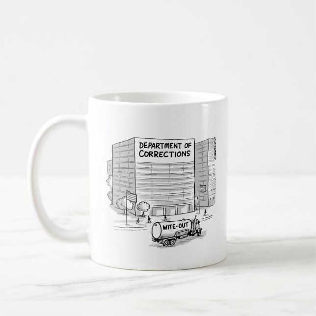 Department of Corrections Coffee Mug (Left)