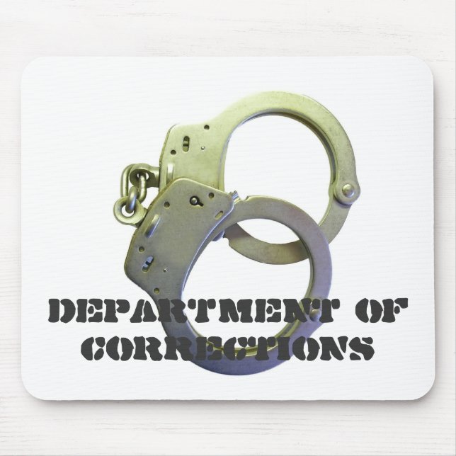 DEPARTMENT OF CORRECTIONS MOUSE PAD (Front)