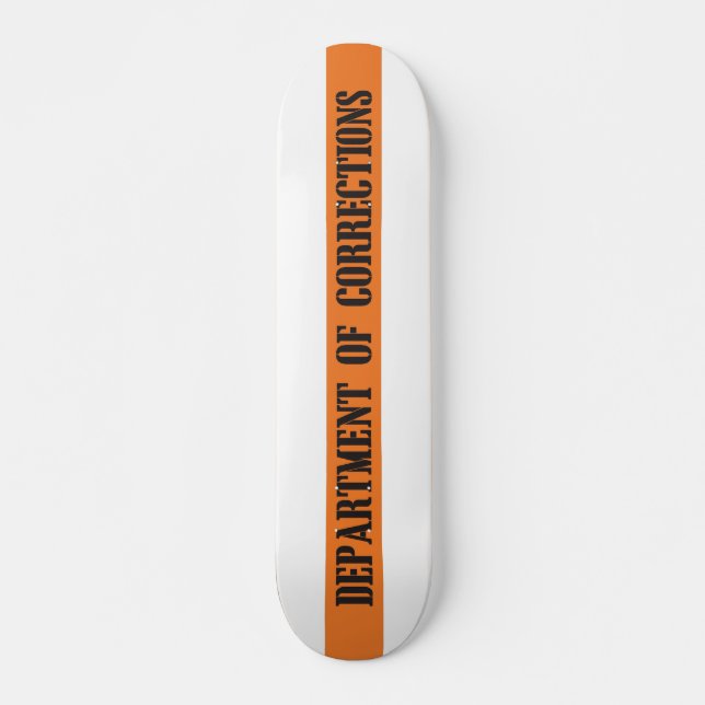 Department of Corrections Skateboard Deck (Front)