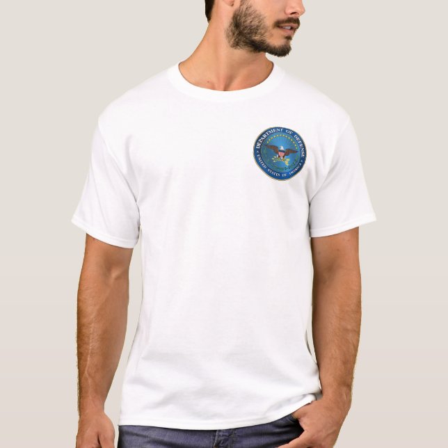 Department of Defence Emblem(pocket) T-Shirt (Front)