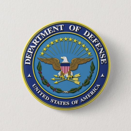 Department of Defense Pinback Button | Zazzle.com