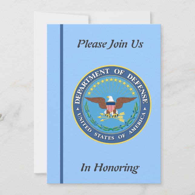 Department of Defense Retirement Card (Front)