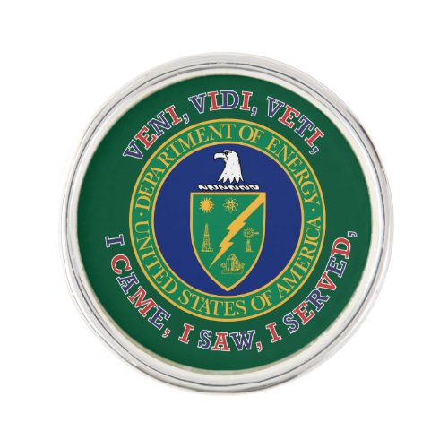 Department of Energy DOE VVV Shield Pin