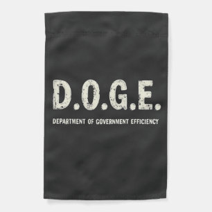 Department Of Government Efficiency Doge Dog   Garden Flag