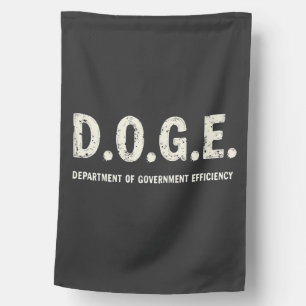 Department Of Government Efficiency Doge Dog   House Flag