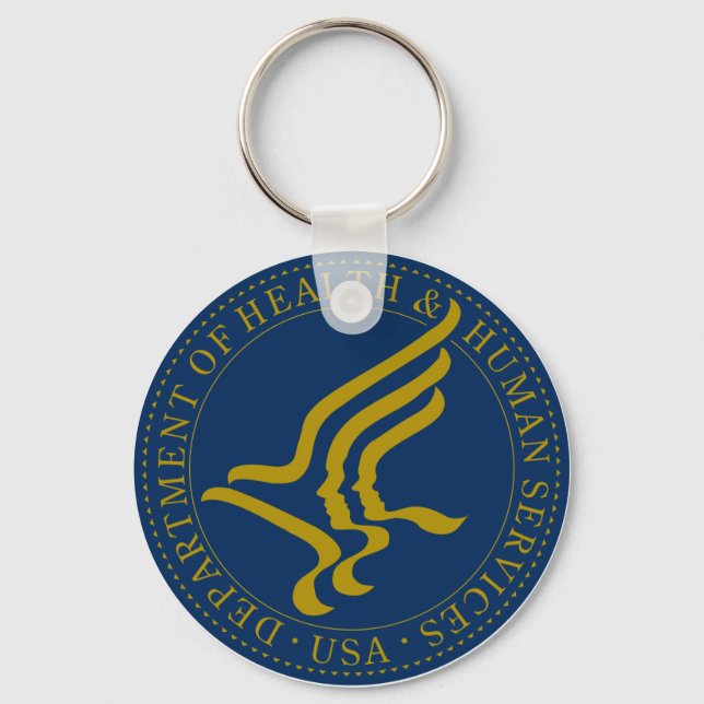 Department of Health and Human Services Keychain (Front)