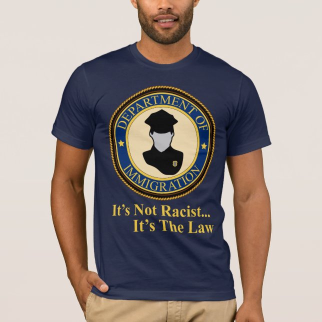 Department of Immigration T Shirt (Front)