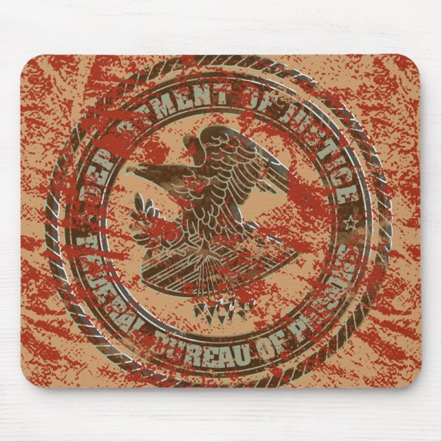 Department of Justice | Eagle Mouse Pad (Front)