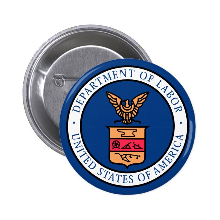 Department of Labor Button