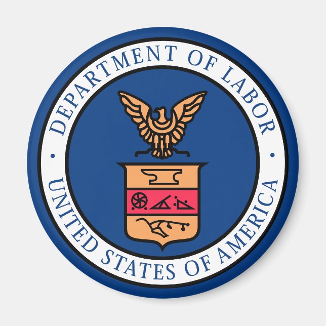 Department of Labor Magnet (Front)