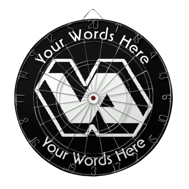 Department of Veterans Affairs VA Logo Dart Board (Front)