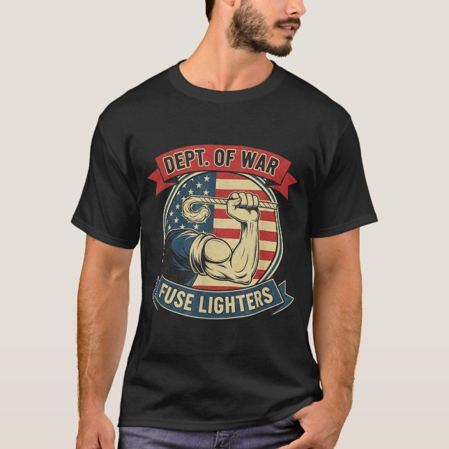 Department Of War Established 2025 Dow  T-Shirt (Front)