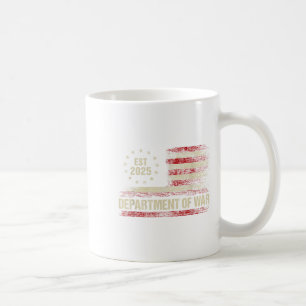 Department Of War Established 2025 Re-established Coffee Mug