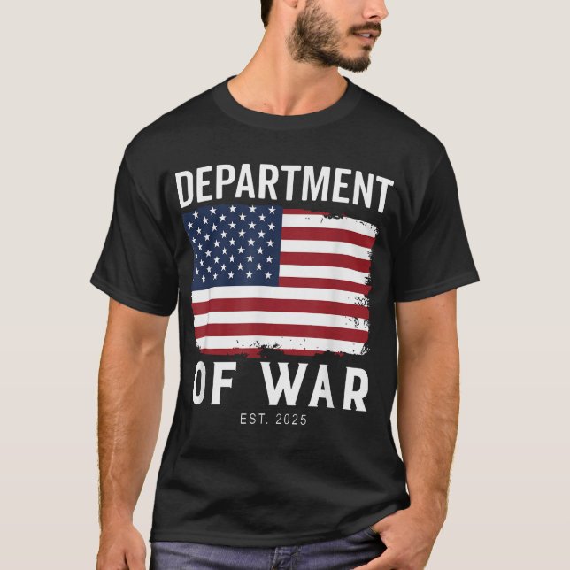 Department Of War Established 2025  T-Shirt (Front)
