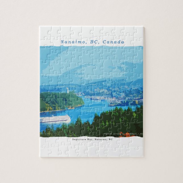 Departure Bay, Nanaimo, BC Jigsaw Puzzle (Vertical)