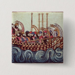 Departure of a Boat for the Crusades, Pinback Button