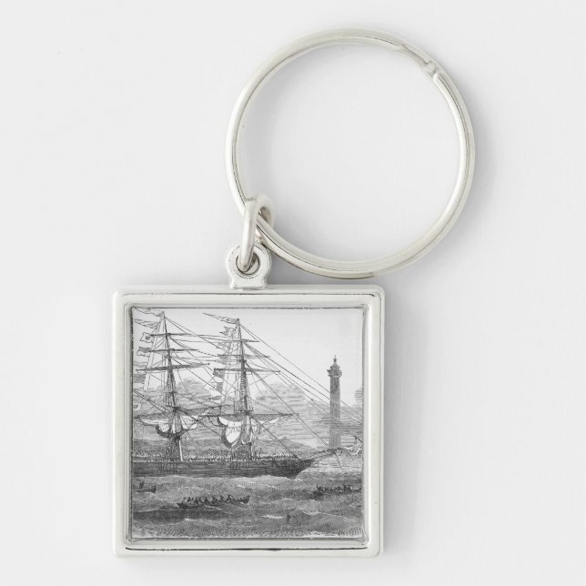 Departure of 'The Lizzie Webber' Keychain (Front)