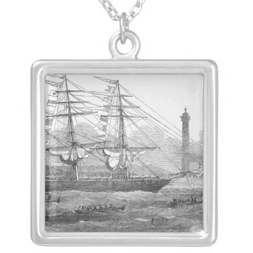 Departure of The Lizzie Webber Silver Plated Necklace