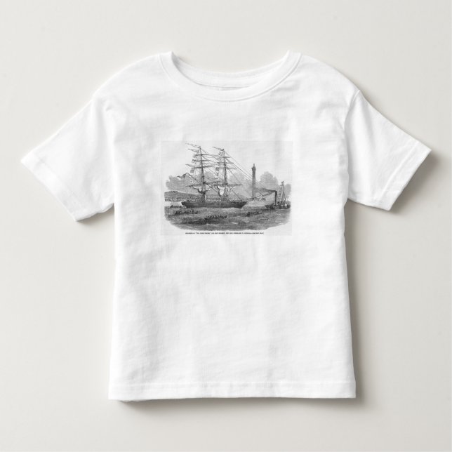 Departure of 'The Lizzie Webber' Toddler T-shirt (Front)