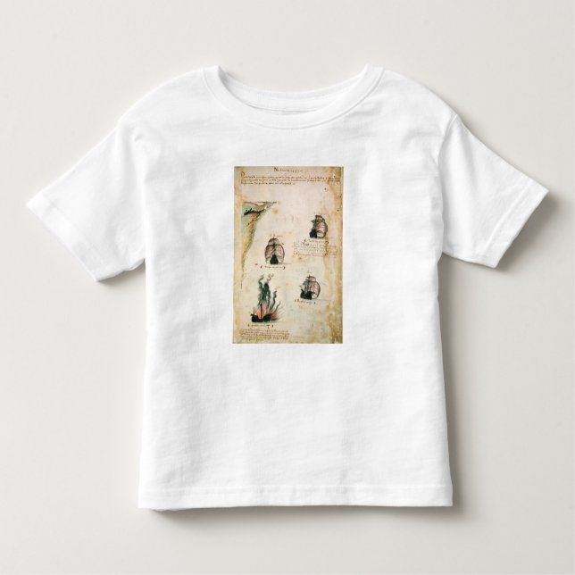 Departure of Vasco da Gama Toddler T-shirt (Front)
