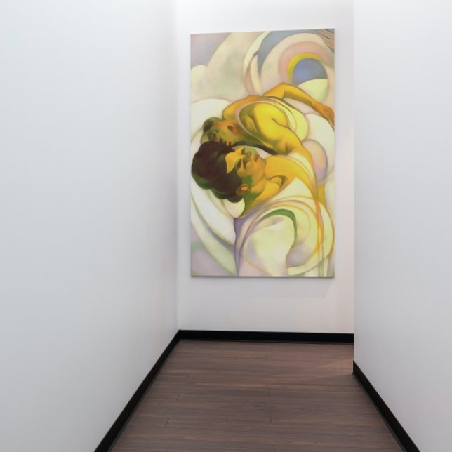 Departure To Another World Abstract Art Canvas Print (Creator Uploaded)