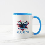 DePaul University Alumni Mug<br><div class="desc">Check out these DePaul University designs! Show off your DePaul pride with these new University products. These make the perfect gifts for the Blue Demons Academy student, alumni, family, friend or fan in your life. All of these Zazzle products are customizable with your name, class year, or club. Go DePaul!...</div>