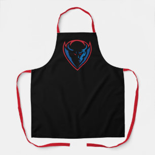 DePaul University Blue Demon Mascot Logo Apron