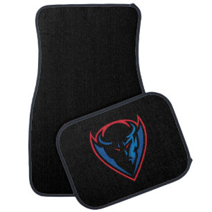 DePaul University Blue Demon Mascot Logo Car Floor Mat