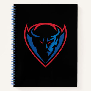DePaul University Blue Demon Mascot Logo Notebook