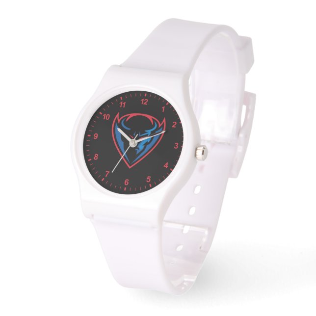 DePaul University Blue Demon Mascot Logo Watch (Angle)