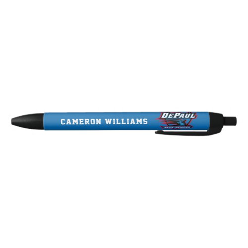 DePaul University Blue Demons Black Ink Pen