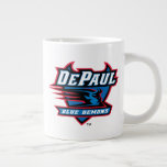 DePaul University Blue Demons Giant Coffee Mug<br><div class="desc">Check out these DePaul University designs! Show off your DePaul pride with these new University products. These make the perfect gifts for the Blue Demons Academy student, alumni, family, friend or fan in your life. All of these Zazzle products are customizable with your name, class year, or club. Go DePaul!...</div>