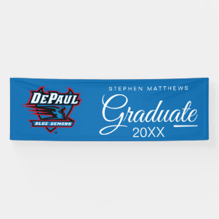 DePaul University Blue Demons Graduation Banner