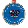 DePaul University Blue Demons Metal Ornament
