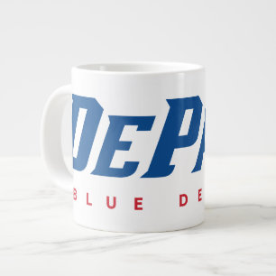 DePaul University DePaul Blue Demons Wordmark Giant Coffee Mug