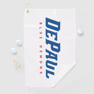 DePaul University DePaul Blue Demons Wordmark Golf Towel