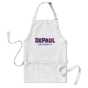 DePaul University DePaul University Wordmark Adult Apron