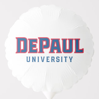 DePaul University DePaul University Wordmark Balloon