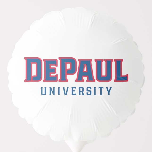 DePaul University DePaul University Wordmark Balloon (Front)