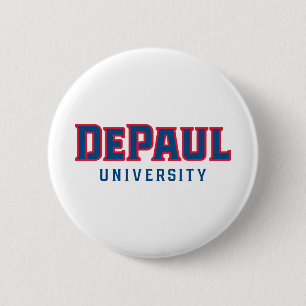 DePaul University DePaul University Wordmark Button