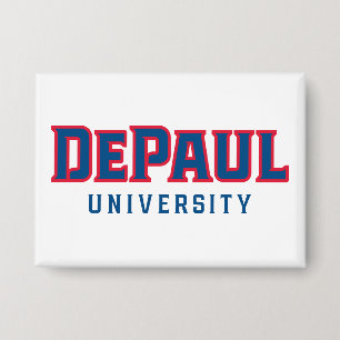 DePaul University DePaul University Wordmark Button