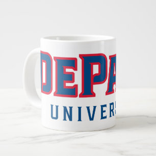DePaul University DePaul University Wordmark Giant Coffee Mug