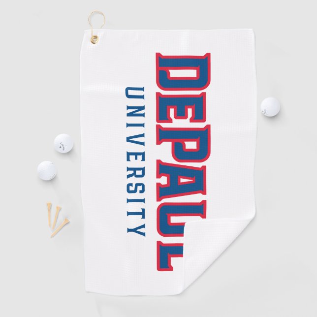 DePaul University DePaul University Wordmark Golf Towel (InSitu)