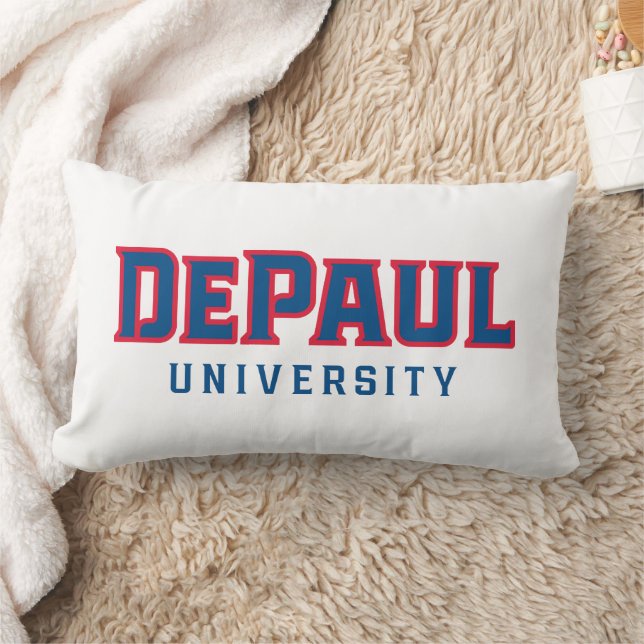 DePaul University DePaul University Wordmark Lumbar Pillow (Blanket)
