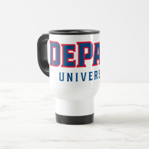 DePaul University DePaul University Wordmark Travel Mug