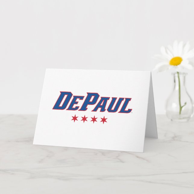 DePaul University Graduation Card (Small Plant)