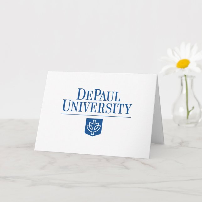 DePaul University Graduation Card (Small Plant)