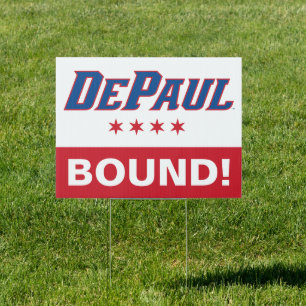 DePaul University Graduation Sign