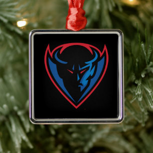 DePaul University Holiday Metal Ornament
