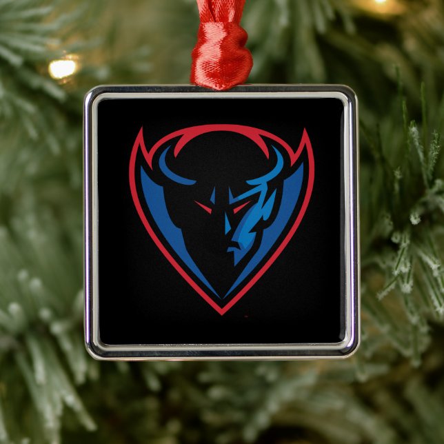 DePaul University Holiday Metal Ornament (Tree)
